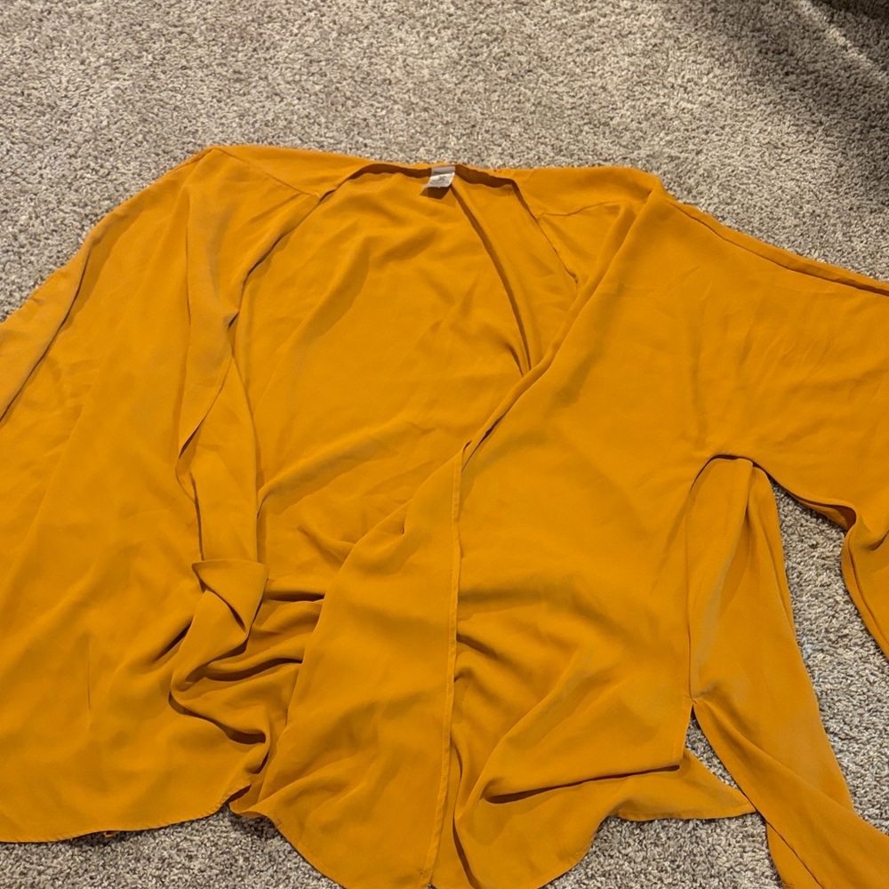 Women's Mustard Kimono